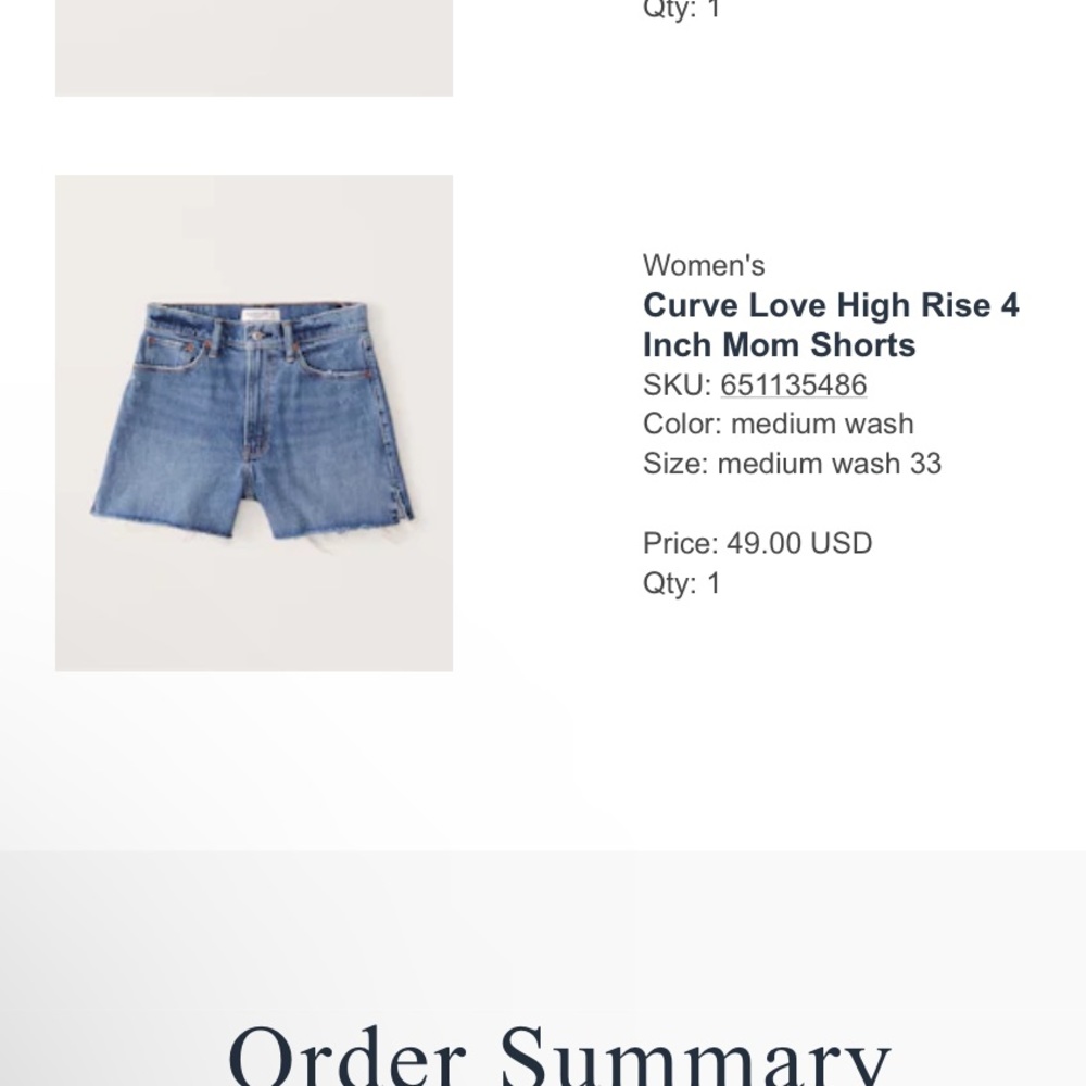 Curve Love Mom Shorts